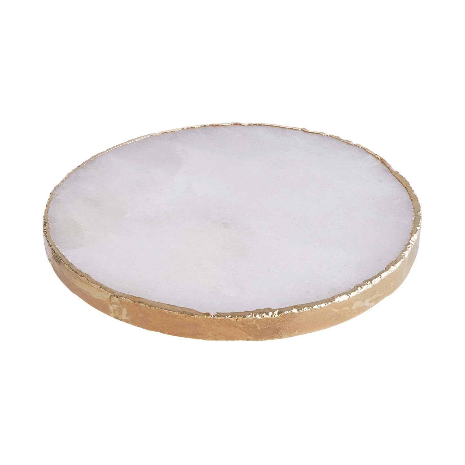 4x Edelsteinuntersetzer Ø11cm CRYSTAL In Weiß-Gold 3 4x Edelsteinuntersetzer Ø11cm CRYSTAL In Weiß-Gold