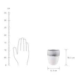 4x Tasse 300ml ATLANTIS In Grau 13 4x Tasse 300ml ATLANTIS In Grau -Butlers butlers 4x tasse 300ml atlantis in grau 3