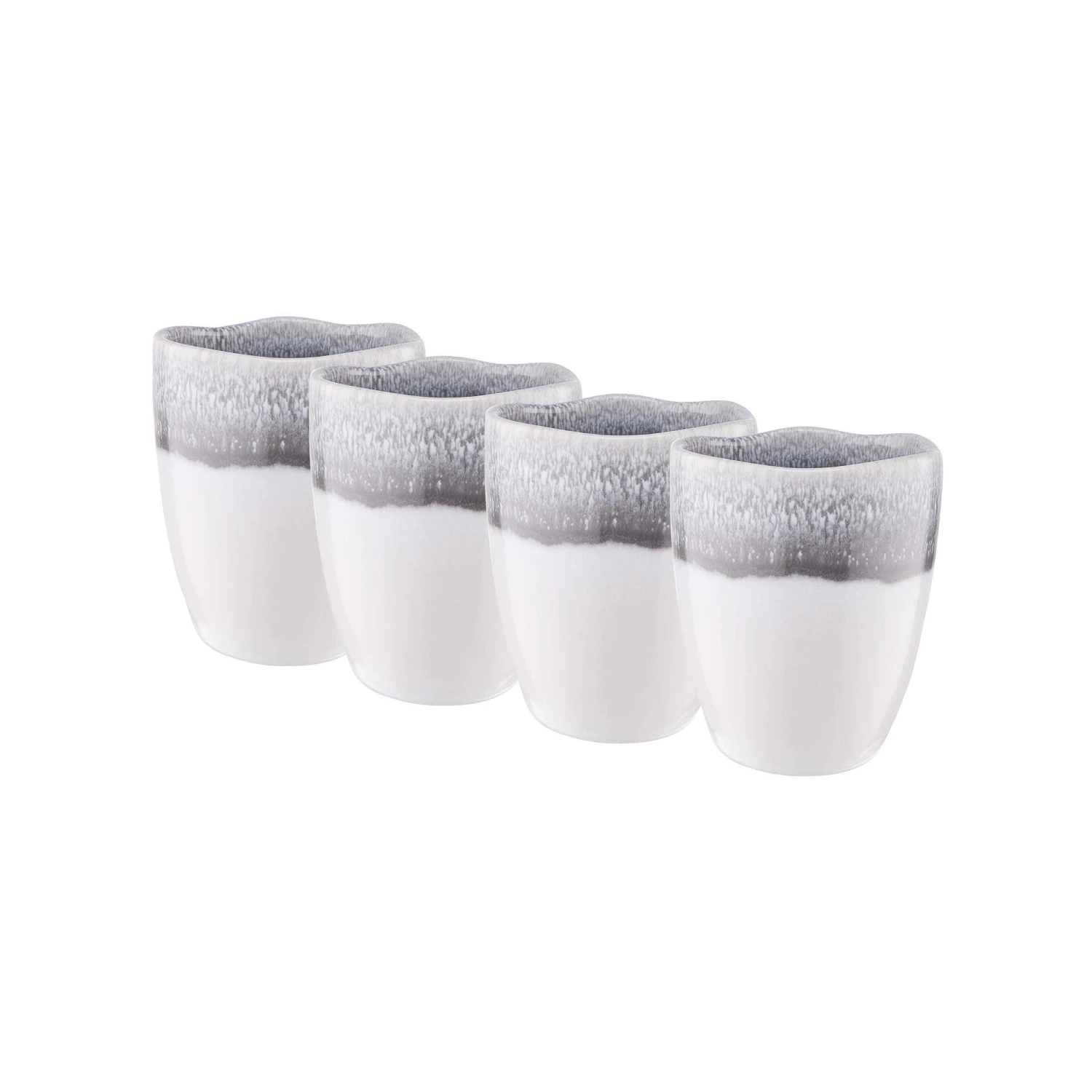 4x Tasse 300ml ATLANTIS In Grau 3 4x Tasse 300ml ATLANTIS In Grau