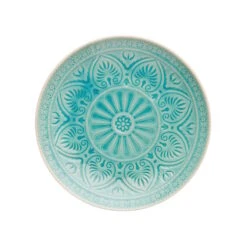 4x Teller Ø25cm SUMATRA In Türkis 12 4x Teller Ø25cm SUMATRA In Türkis -Butlers butlers 4x teller o25cm sumatra in turkis 2