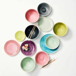 4x Teller Ø25cm SUMATRA In Türkis 15 4x Teller Ø25cm SUMATRA In Türkis -Butlers butlers 4x teller o25cm sumatra in turkis 5