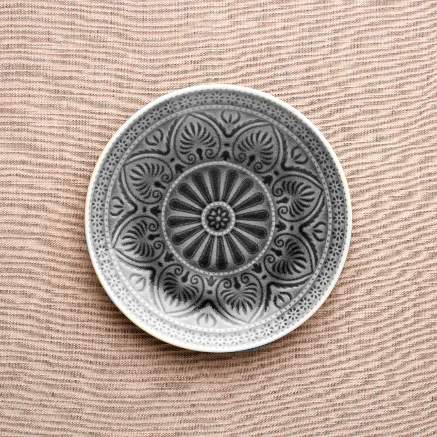 6x Teller Ø21cm SUMATRA In Grau 5 6x Teller Ø21cm SUMATRA In Grau – Bild 3