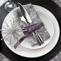 6x Tischset Ø38cm AMBIENTE In Schwarz -Butlers butlers 6x tischset o38cm ambiente in schwarz 2