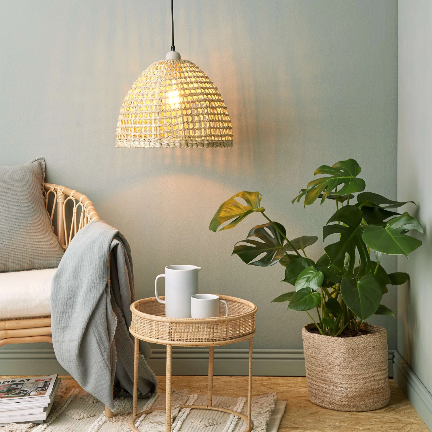 Beistelltisch Höhe 39cm BOHO LOUNGE In Natur 10 Beistelltisch Höhe 39cm BOHO LOUNGE In Natur – Bild 8