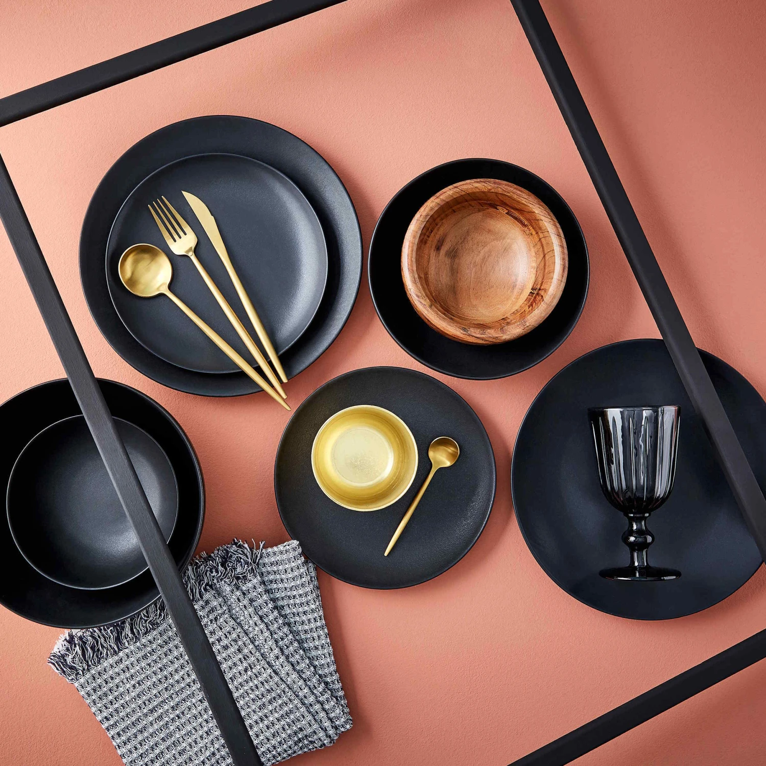 Besteck-Set 4-tlg. Matt STILETTO In Gold 9 Besteck-Set 4-tlg. Matt STILETTO In Gold – Bild 7