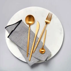 Besteck-Set 4-tlg. Matt STILETTO In Gold 21 Besteck-Set 4-tlg. Matt STILETTO In Gold -Butlers butlers besteck set 4 tlg matt stiletto in gold 7