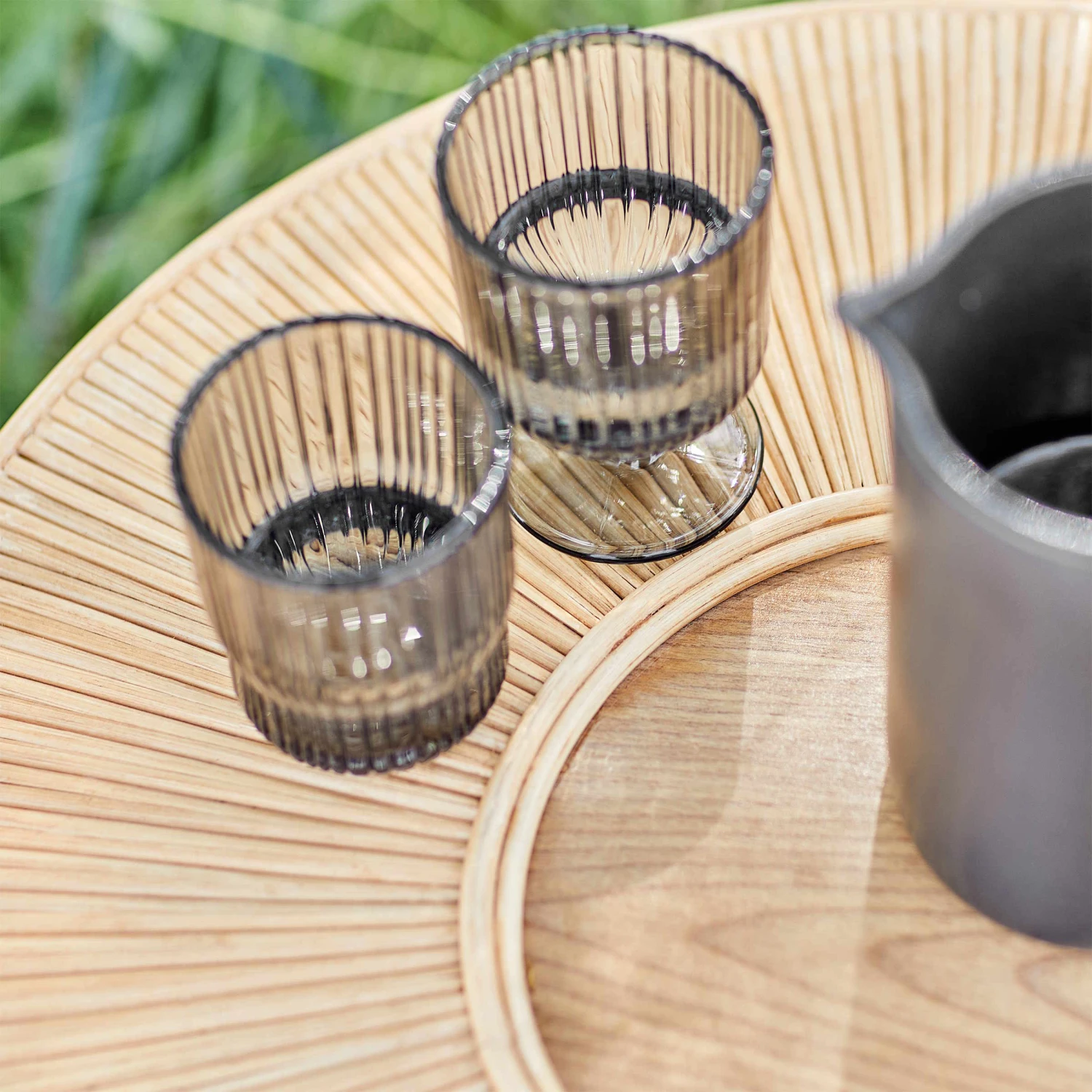 Couchtisch Rattan BOHO LOUNGE In Natur 10 Couchtisch Rattan BOHO LOUNGE In Natur – Bild 8