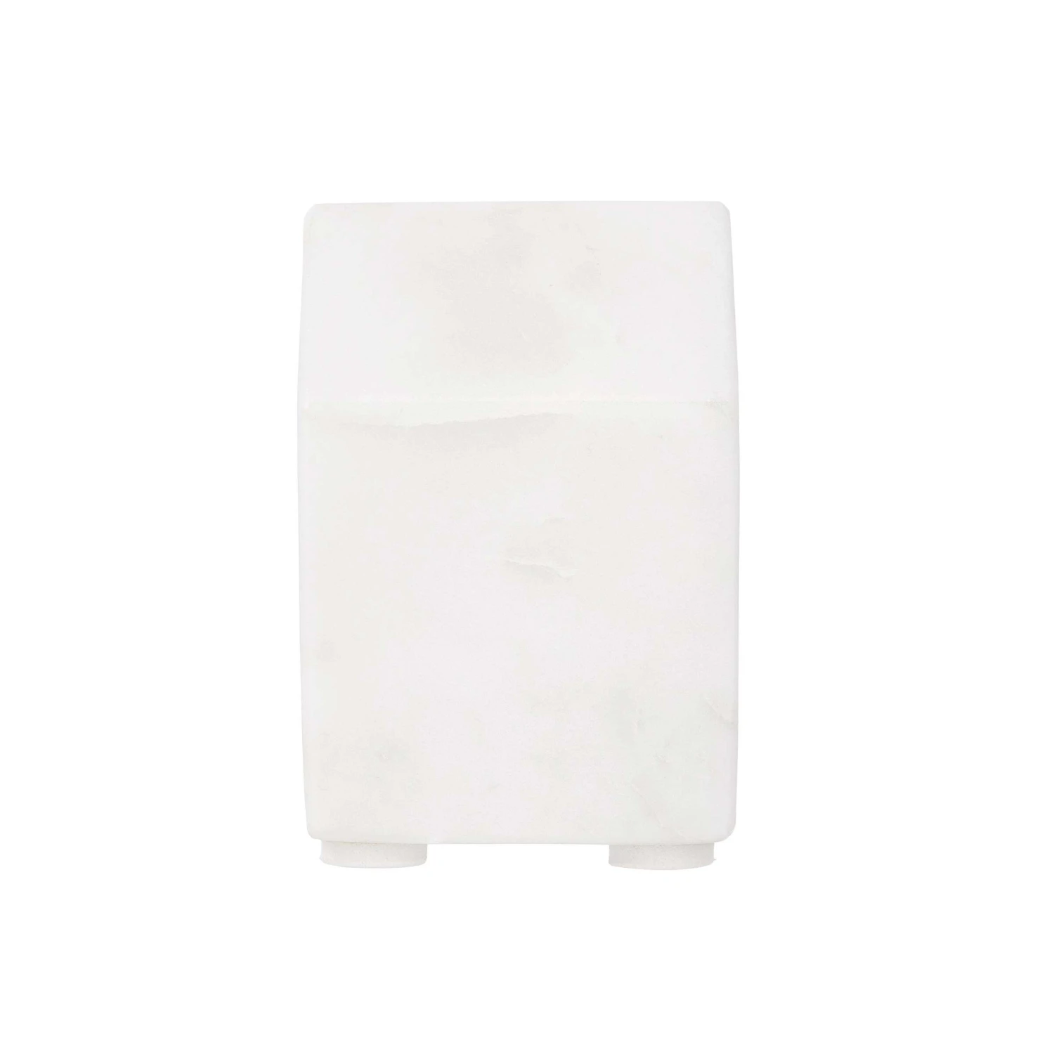 Deko-Haus L 5 X H 8cm BLOCKHOUSE In Weiß 8 Deko-Haus L 5 X H 8cm BLOCKHOUSE In Weiß – Bild 6