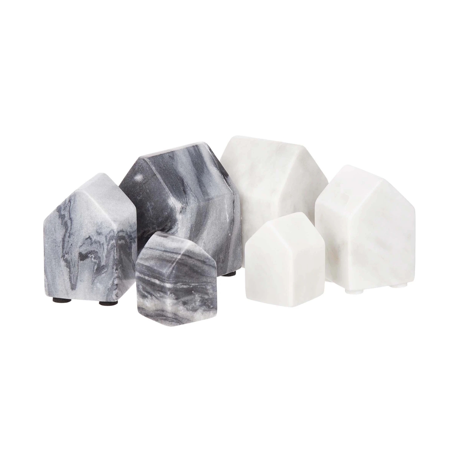 Deko-Haus L 5 X H 8cm BLOCKHOUSE In Weiß 10 Deko-Haus L 5 X H 8cm BLOCKHOUSE In Weiß – Bild 8