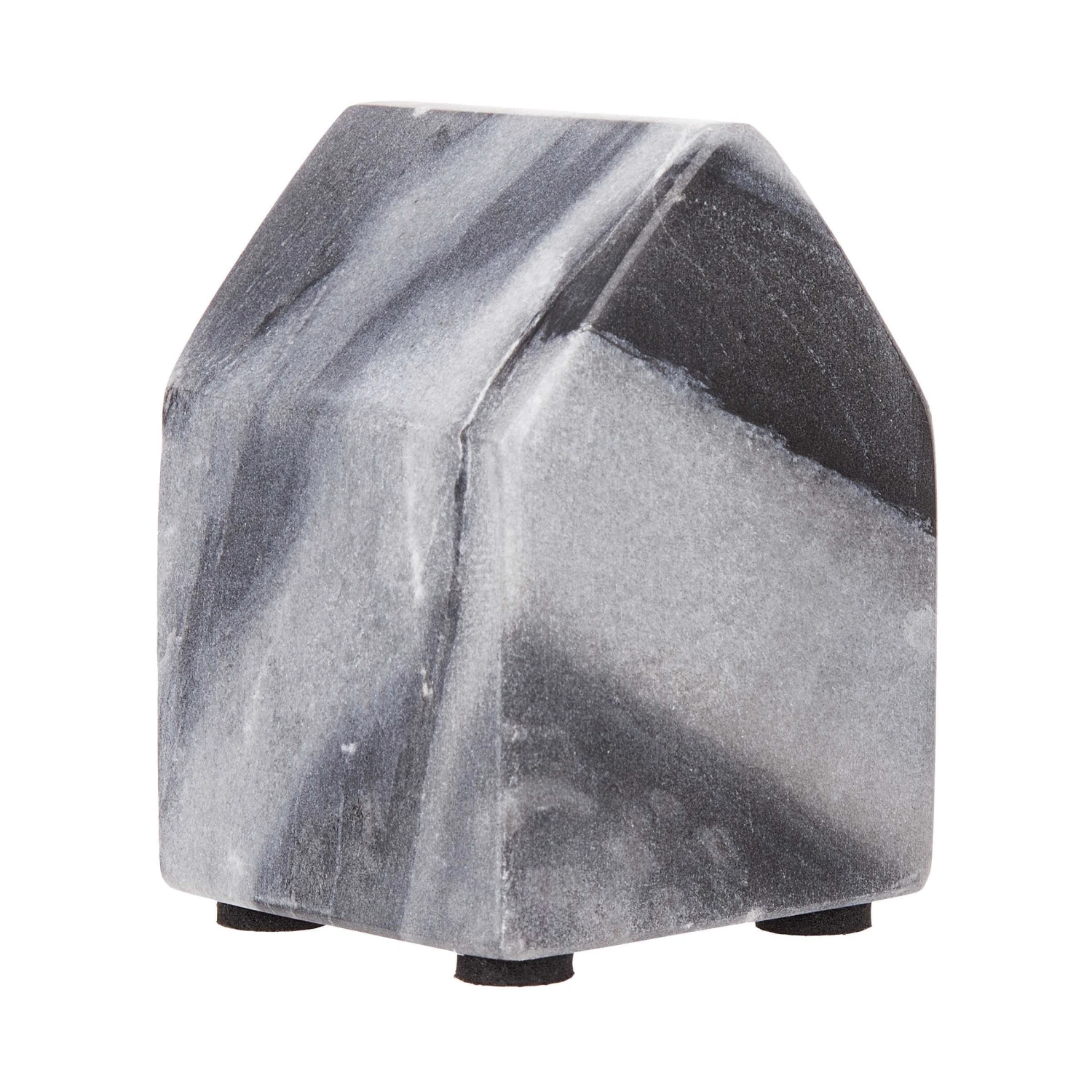 Deko-Haus L 6 X H 9cm BLOCKHOUSE In Grau 3 Deko-Haus L 6 X H 9cm BLOCKHOUSE In Grau