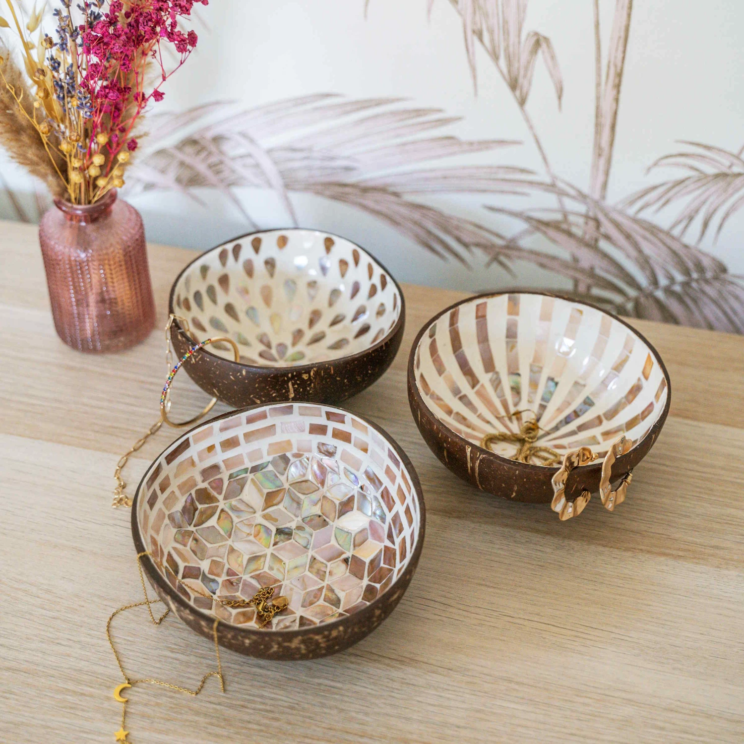 Deko Schale Tropfen Aus Kokosnuss Ø14cm COCONUT In Braun 4 Deko Schale Tropfen Aus Kokosnuss Ø14cm COCONUT In Braun – Bild 2