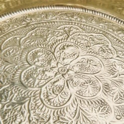 Deko Tablett Ø46cm ORIENTAL LOUNGE In Gold 11 Deko Tablett Ø46cm ORIENTAL LOUNGE In Gold -Butlers butlers deko tablett o46cm oriental lounge in gold 4