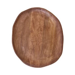 Deko-Teller Organisch Ø40cm MANGO DAYS In Braun -Butlers butlers deko teller organisch o40cm mango days in braun 1