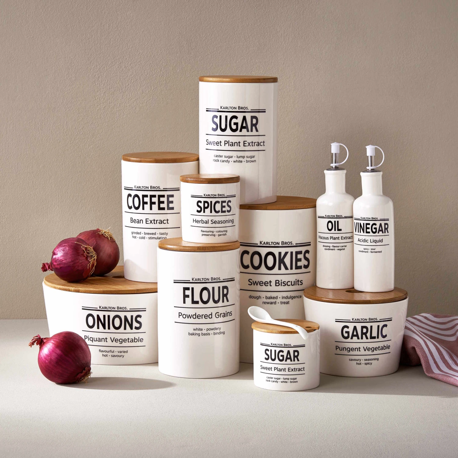 Essigflasche 240ml KARLTON BROS. In Weiß 4 Essigflasche 240ml KARLTON BROS. In Weiß – Bild 2