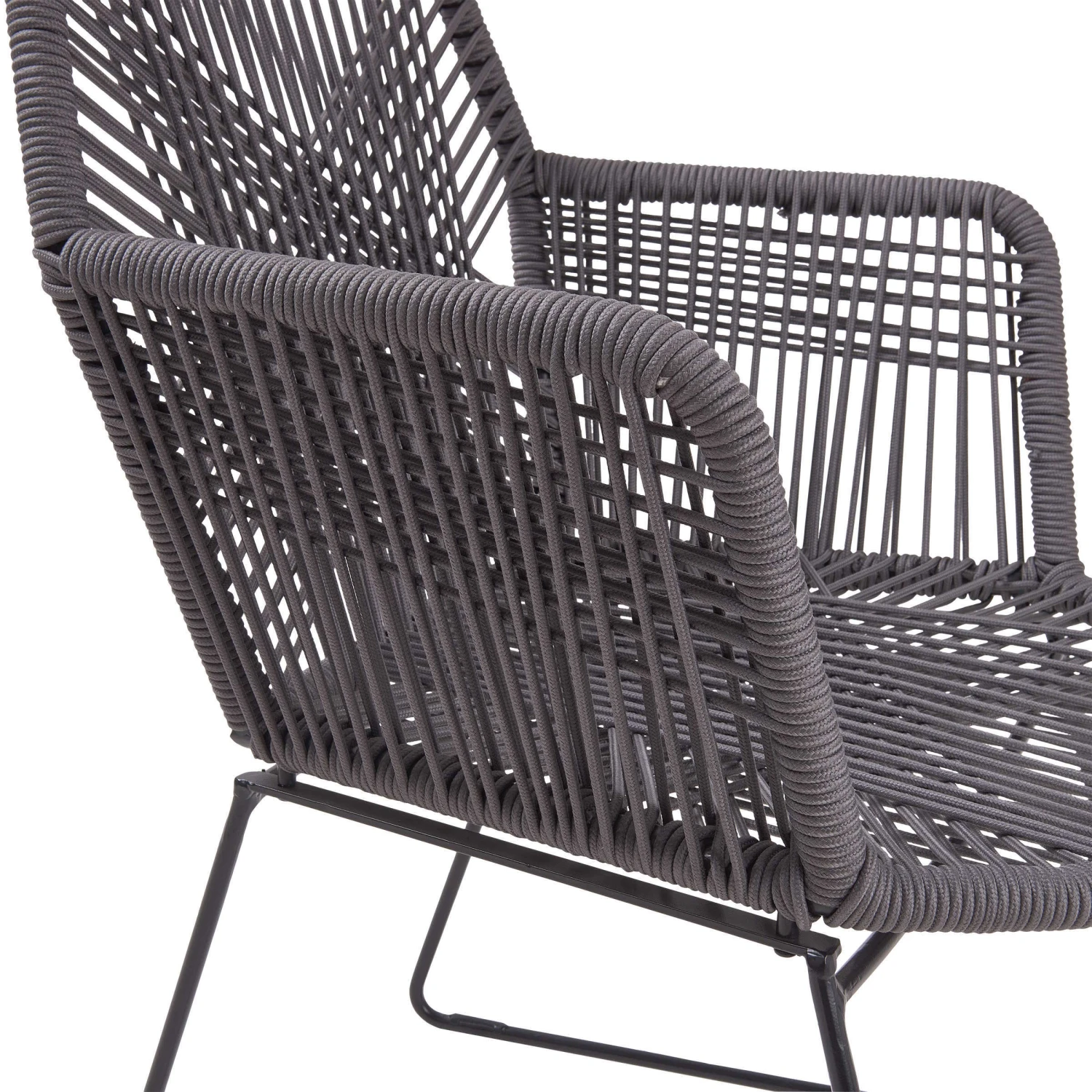 Gartensessel CORDÉE In Dunkelgrau 12 Gartensessel CORDÉE In Dunkelgrau – Bild 10