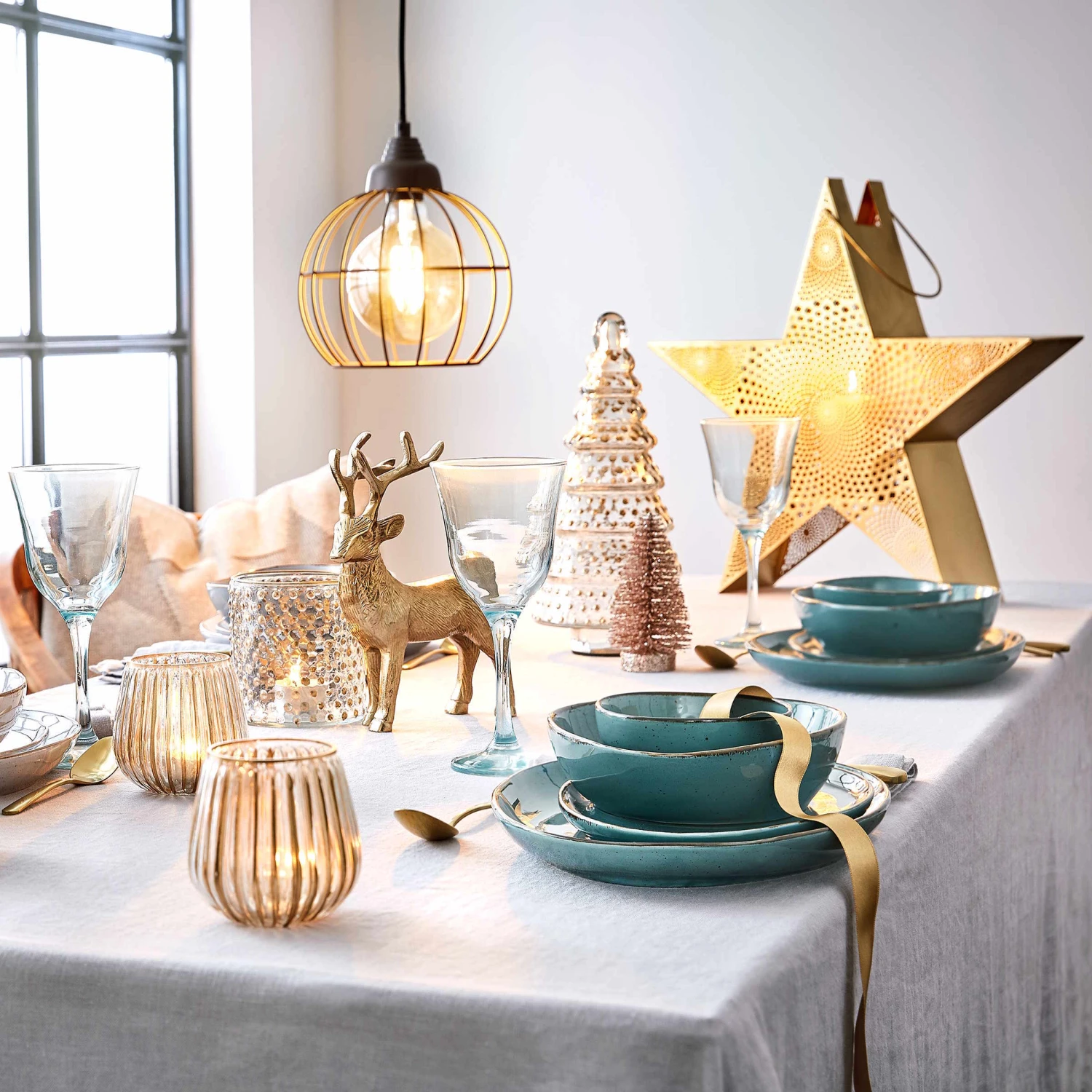 Geschirr-Set 16-tlg. FINCA In Blau 15 Geschirr-Set 16-tlg. FINCA In Blau – Bild 13