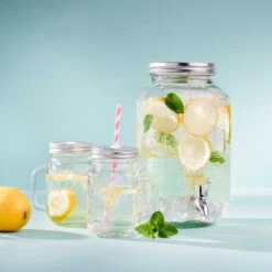 Getränkespender 3,5 L REFRESH In Transparent 25 Getränkespender 3,5 L REFRESH In Transparent -Butlers butlers getrankespender 3 5 l refresh in transparent 10