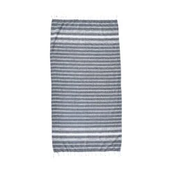 Hamamtuch L 170 X B 90cm SURFSIDE In Blau 10 Hamamtuch L 170 X B 90cm SURFSIDE In Blau -Butlers butlers hamamtuch l 170 x b 90cm surfside in blau 2