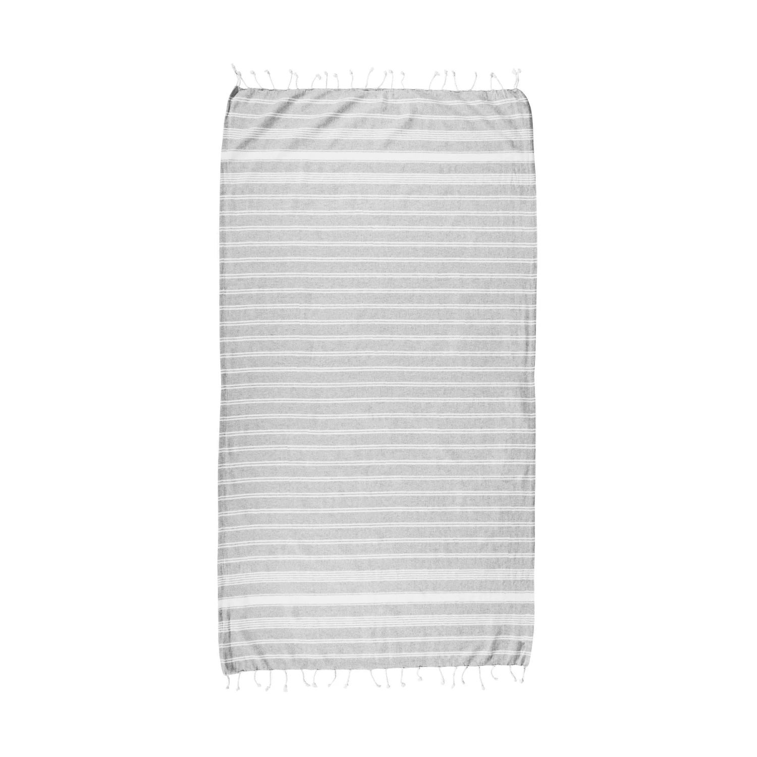 Hamamtuch L 170 X B 90cm SURFSIDE In Hellgrau 5 Hamamtuch L 170 X B 90cm SURFSIDE In Hellgrau – Bild 3