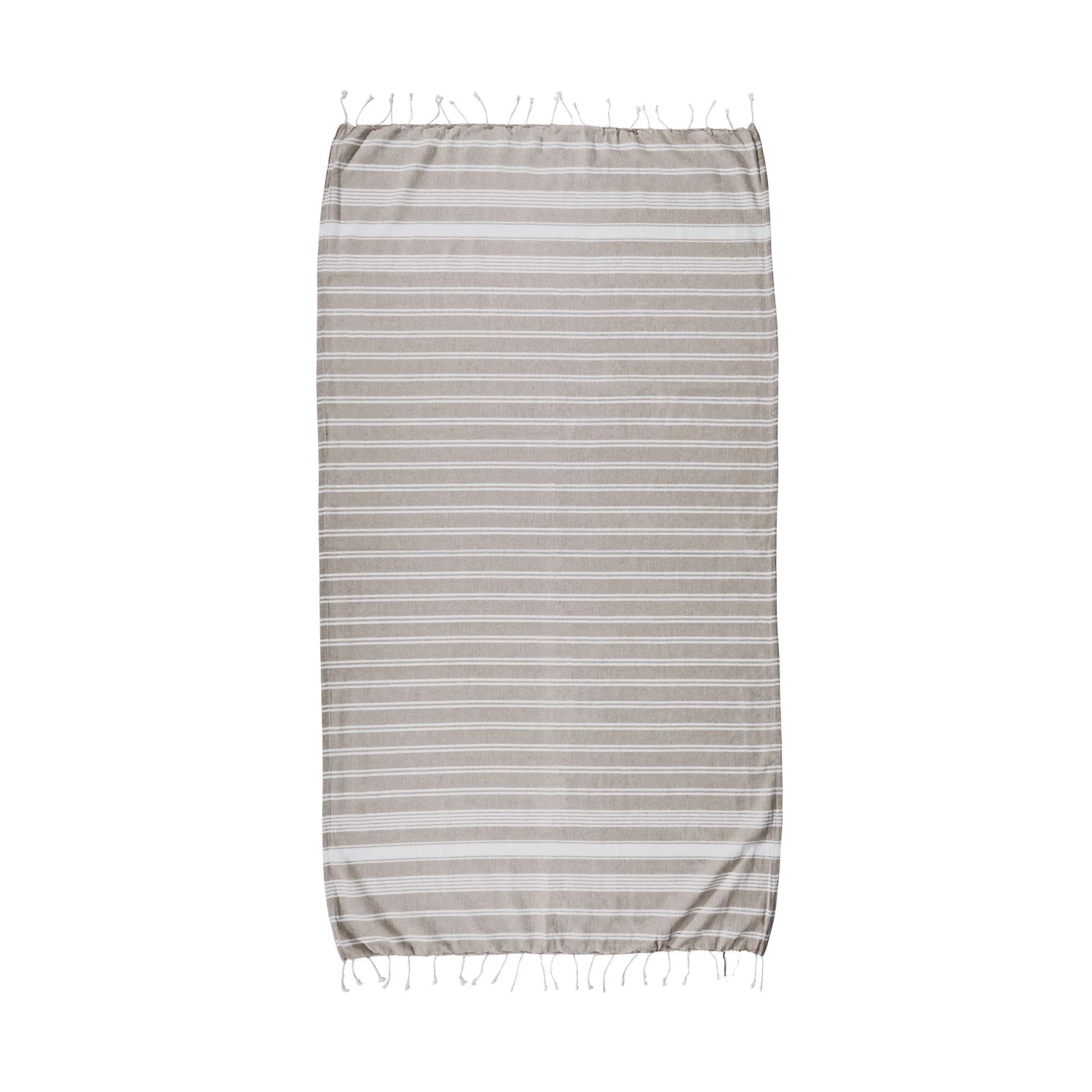 Hamamtuch L 170 X B 90cm SURFSIDE In Taupe 4 Hamamtuch L 170 X B 90cm SURFSIDE In Taupe – Bild 2