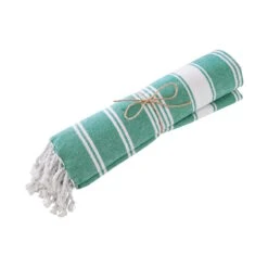 Hamamtuch L 170 X B 90cm SURFSIDE In Türkis -Butlers butlers hamamtuch l 170 x b 90cm surfside in turkis 3