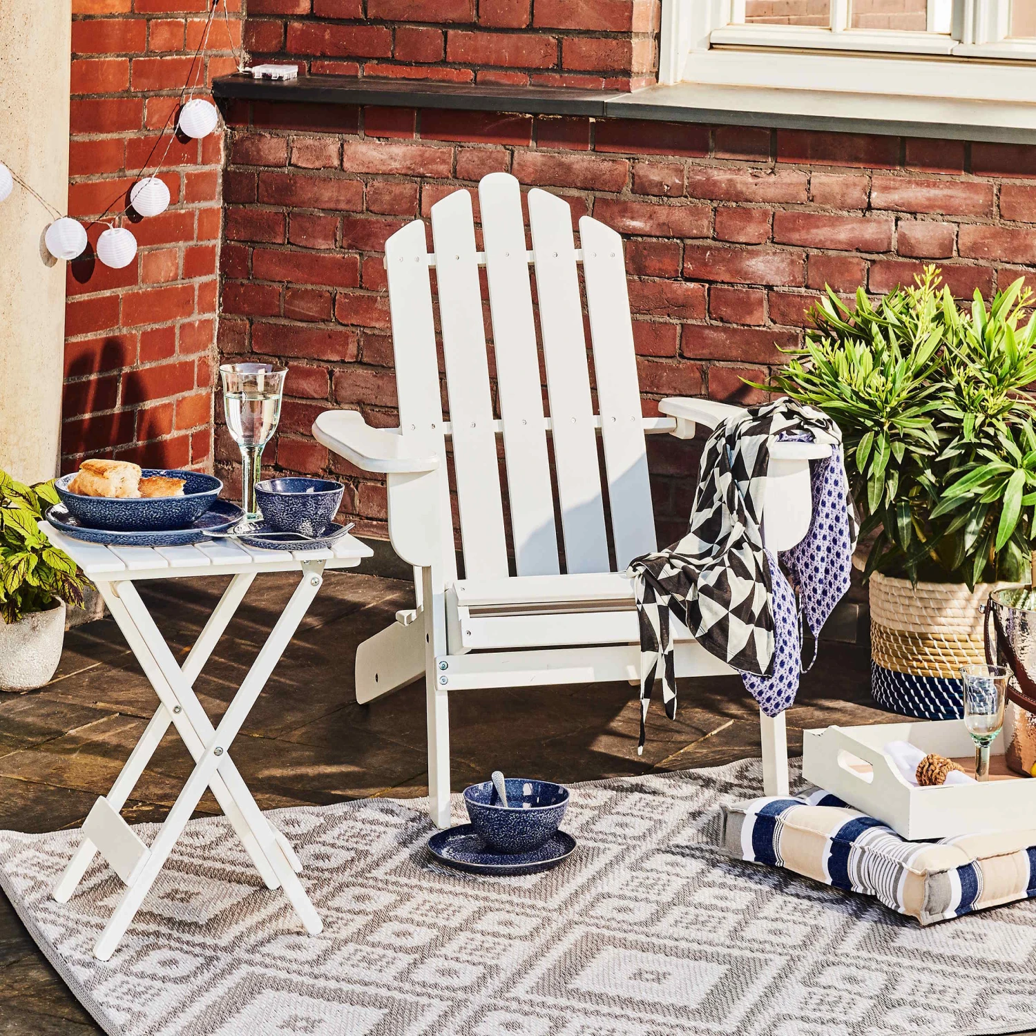 In- & Outdoor-Teppich Ethno L 180 X B 120cm COLOUR CLASH In Grau 11 In- & Outdoor-Teppich Ethno L 180 X B 120cm COLOUR CLASH In Grau – Bild 9