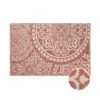 In- & Outdoor-Teppich Floral L 180 X B 118cm COLOUR CLASH In Hellrot-Creme -Butlers butlers in and outdoor teppich floral l 180 x b 118cm colour clash in hellrot creme