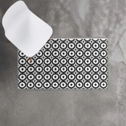 In- & Outdoor-Teppich Mosaik L 150 X B 90cm COLOUR CLASH In Schwarz 17 In- & Outdoor-Teppich Mosaik L 150 X B 90cm COLOUR CLASH In Schwarz -Butlers butlers in and outdoor teppich mosaik l 150 x b 90cm colour clash in schwarz 3