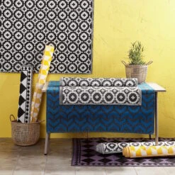 In- & Outdoor-Teppich Mosaik L 150 X B 90cm COLOUR CLASH In Schwarz 22 In- & Outdoor-Teppich Mosaik L 150 X B 90cm COLOUR CLASH In Schwarz -Butlers butlers in and outdoor teppich mosaik l 150 x b 90cm colour clash in schwarz 8