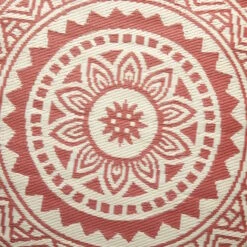 In- & Outdoor-Teppich Ø150cm COLOUR CLASH In Hellrot-Creme 9 In- & Outdoor-Teppich Ø150cm COLOUR CLASH In Hellrot-Creme -Butlers butlers in and outdoor teppich o150cm colour clash in hellrot creme 3