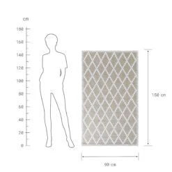 In- & Outdoor-Teppich Rauten L 150 X B 90cm COLOUR CLASH In Natur 13 In- & Outdoor-Teppich Rauten L 150 X B 90cm COLOUR CLASH In Natur -Butlers butlers in and outdoor teppich rauten l 150 x b 90cm colour clash in natur 3