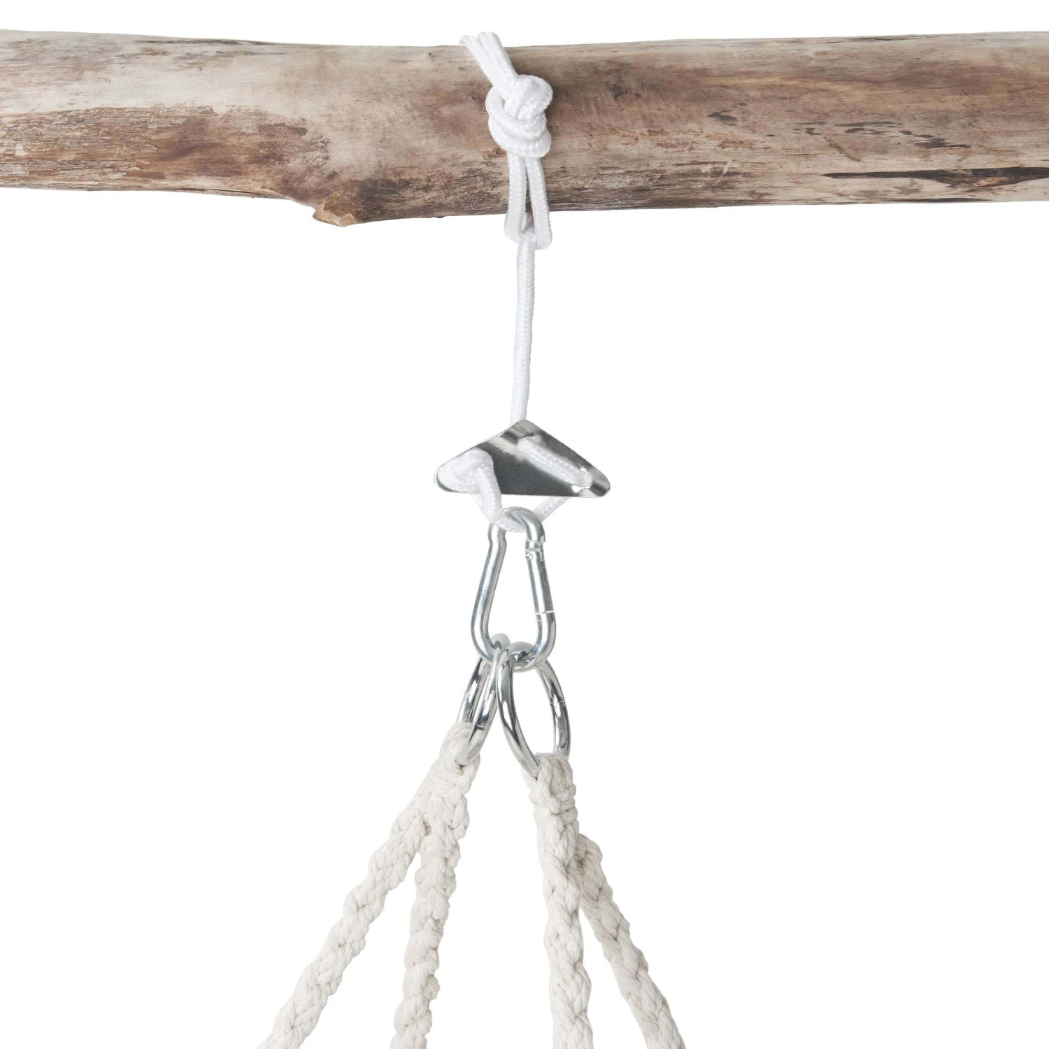 Karabiner-Aufhängesystem BABOON In Weiß 4 Karabiner-Aufhängesystem BABOON In Weiß – Bild 2