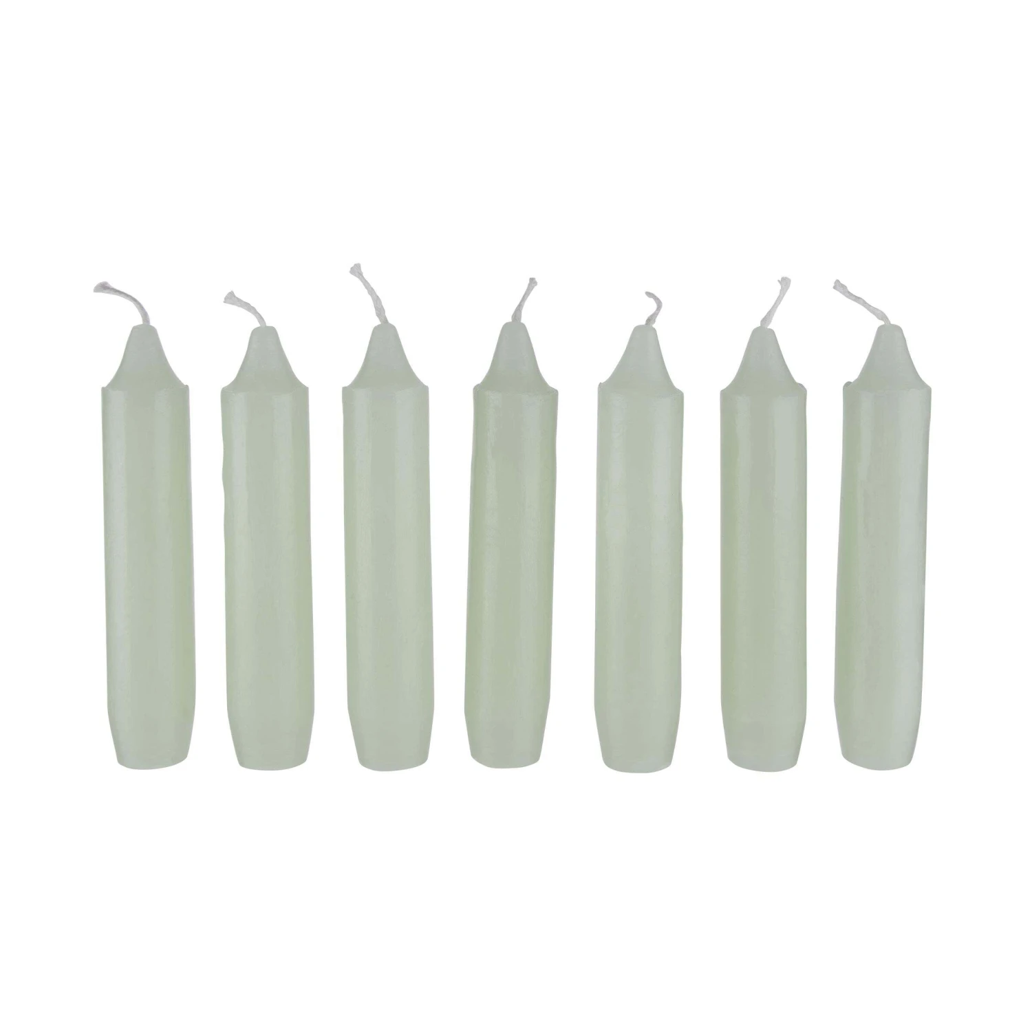 Kerzen-Set 7 Stück LITTLE LIGHT In Pastellgrün 4 Kerzen-Set 7 Stück LITTLE LIGHT In Pastellgrün – Bild 2