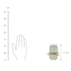 Kerzen-Set 7 Stück LITTLE LIGHT In Pastellgrün 7 Kerzen-Set 7 Stück LITTLE LIGHT In Pastellgrün -Butlers butlers kerzen set 7 stuck little light in pastellgrun 2