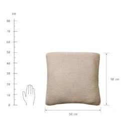 Kissen L 50 X B 50cm AVA In Taupe 11 Kissen L 50 X B 50cm AVA In Taupe -Butlers butlers kissen l 50 x b 50cm ava in taupe 3