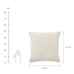 Kissen L 50 X B 50cm FENJA In Beige -Butlers butlers kissen l 50 x b 50cm fenja in beige 2