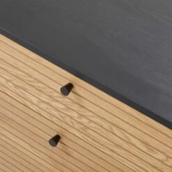 Kommode Mit 4 Schubladen MODERNIST In Schwarz-Natur -Butlers butlers kommode mit 4 schubladen modernist in schwarz natur 8