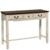 Konsolentisch Mit 3 Schubladen CABOTT COVE In Creme-Braun -Butlers butlers konsolentisch mit 3 schubladen cabott cove in creme braun