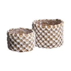 Korb Aus Bananenblatt Mit Folie Ø14cm BANANAS In Natur-Weiß 9 Korb Aus Bananenblatt Mit Folie Ø14cm BANANAS In Natur-Weiß -Butlers butlers korb aus bananenblatt mit folie o14cm bananas in natur weiss 3