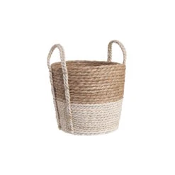 Korb Ø24cm BASIC BRAID In Natur