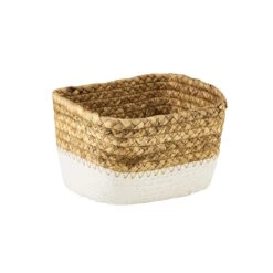 Korb Rechteckig L 17 X B 12cm RUSH ROPE In Natur-Weiß 8 Korb Rechteckig L 17 X B 12cm RUSH ROPE In Natur-Weiß -Butlers butlers korb rechteckig l 17 x b 12cm rush rope in natur weiss 2