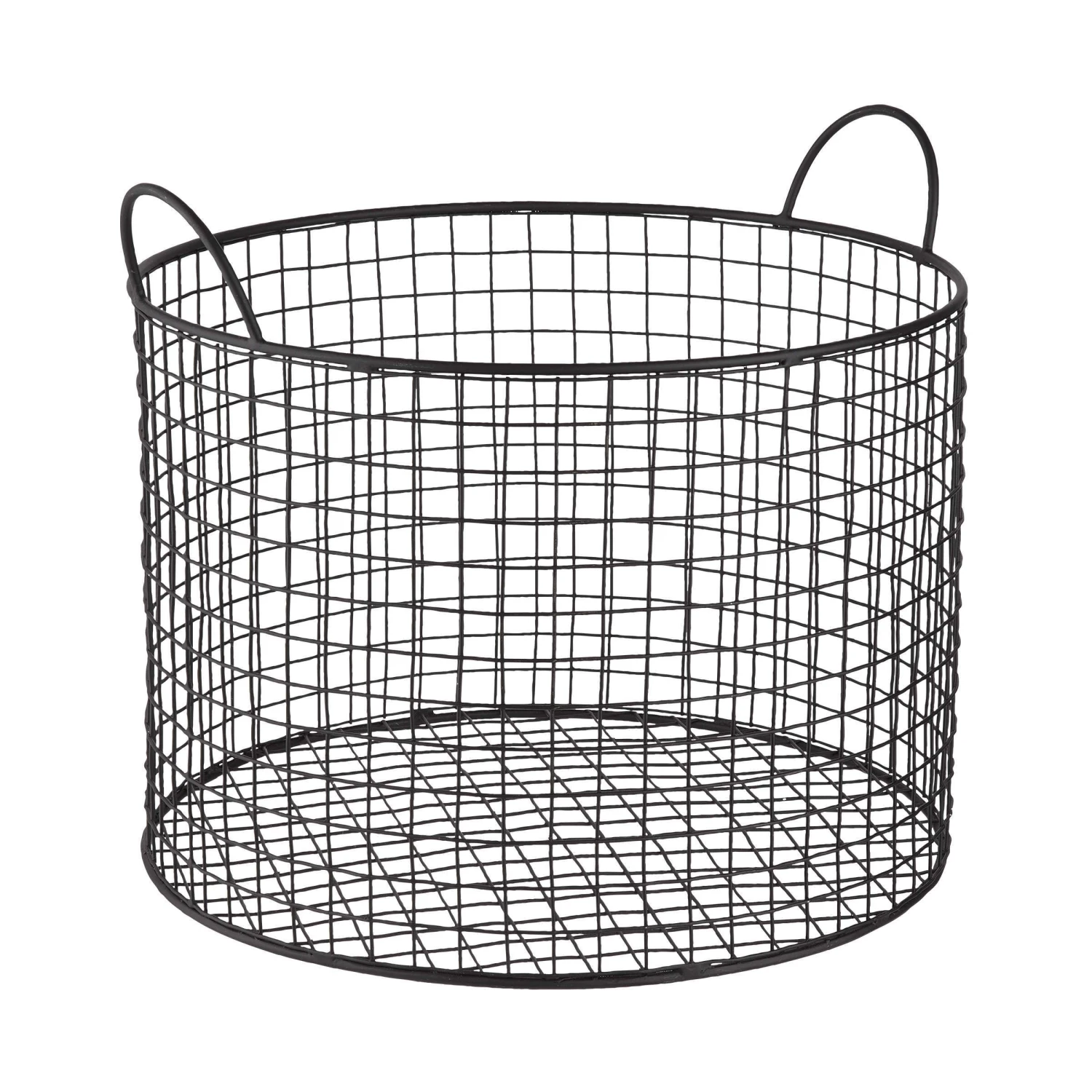 Korb Rund Ø30cm HOOP In Schwarz