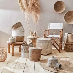 Korb Rund Ø35cm COTTON BRAID In Natur-Weiß 13 Korb Rund Ø35cm COTTON BRAID In Natur-Weiß -Butlers butlers korb rund o35cm cotton braid in natur weiss 5