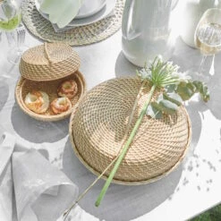 Korbschale Rattan Ø20cm RONDA In Natur 13 Korbschale Rattan Ø20cm RONDA In Natur -Butlers butlers korbschale rattan o20cm ronda in natur 5