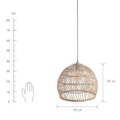 Lampenschirm Ø49cm CORBELLE In Natur -Butlers butlers lampenschirm o49cm corbelle in natur 2