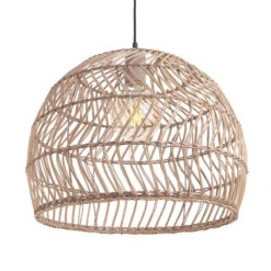 Lampenschirm Ø49cm CORBELLE In Natur -Butlers butlers lampenschirm o49cm corbelle in natur 4