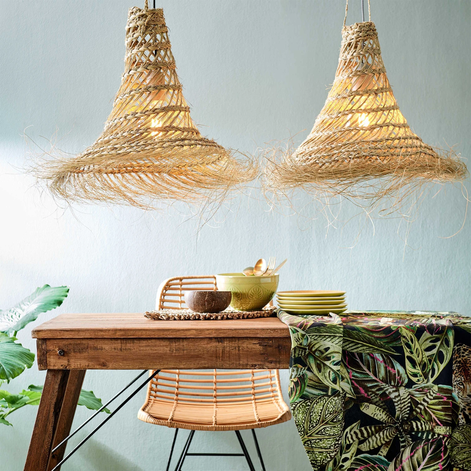 Lampenschirm-Set 2-tlg. BOMAS In Natur 3 Lampenschirm-Set 2-tlg. BOMAS In Natur – Bild 2