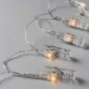 LED-Klammern 10 Lichter Mit USB-Batteriefach CLIP ART In Transparent