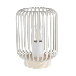 LED Laterne Höhe 19cm NORDICA In Beige