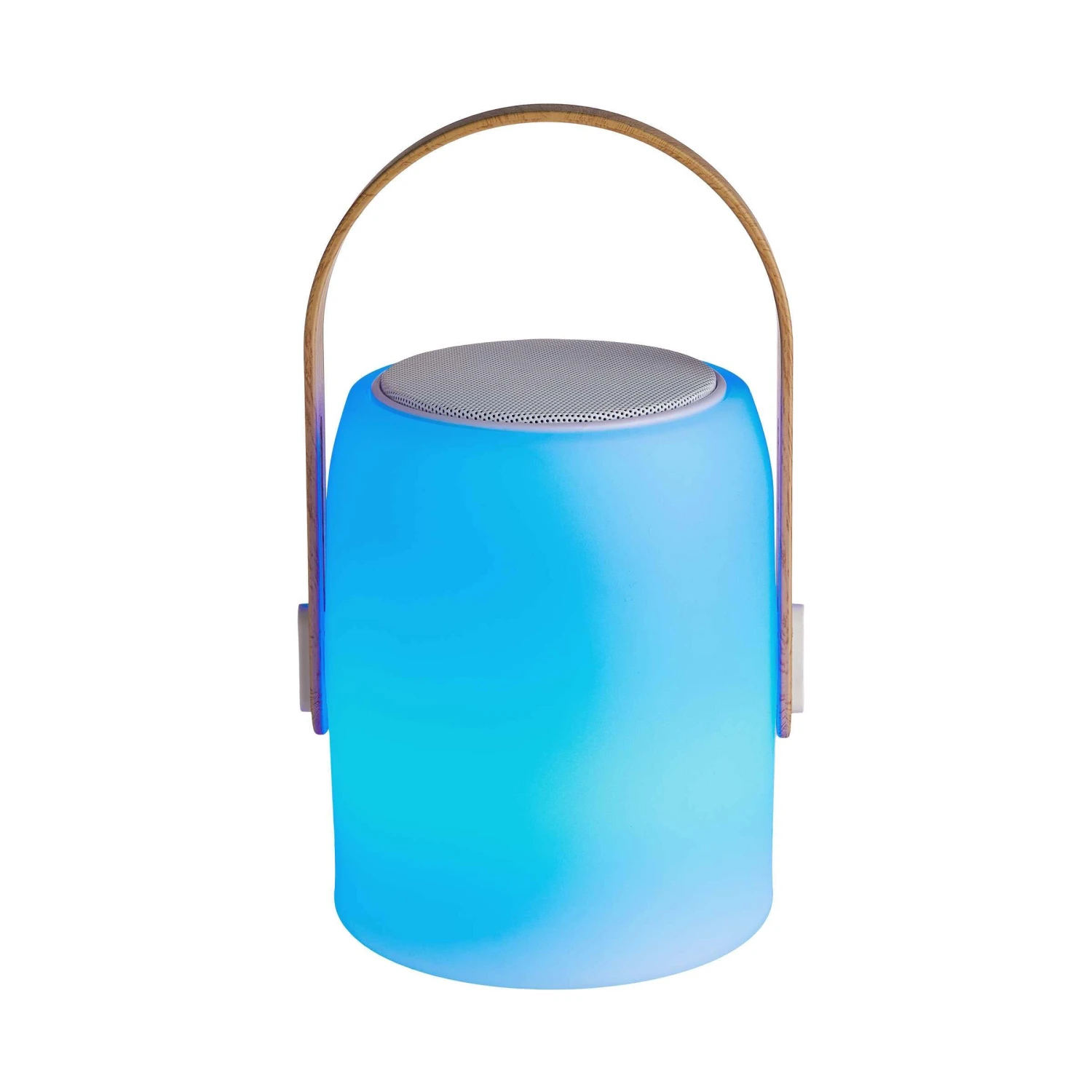 LED Leuchte Mit Bluetooth® Und Farbwechsel SOUND LOUNGE In Weiß-Hellbraun 9 LED Leuchte Mit Bluetooth® Und Farbwechsel SOUND LOUNGE In Weiß-Hellbraun – Bild 7